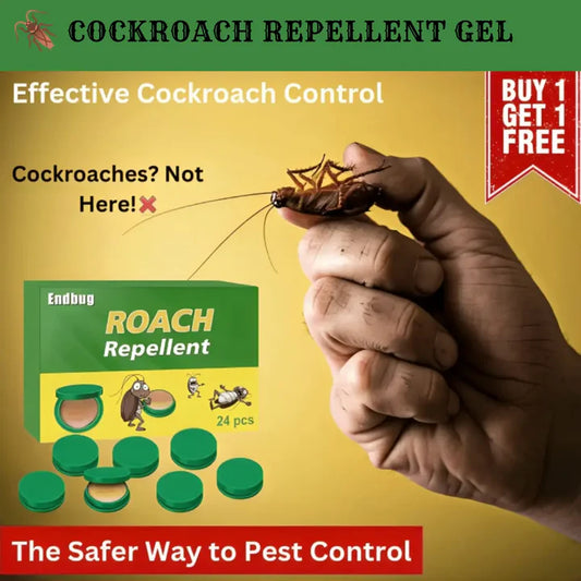 Cockroach Control Bait Killing Gel (24 PCS)⭐️⭐️⭐️⭐️⭐️4.8/5 (1600+ REVIEWS) (Pack of 2)